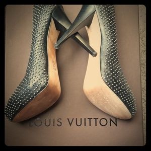 Dolce Vita black studded heels size 8